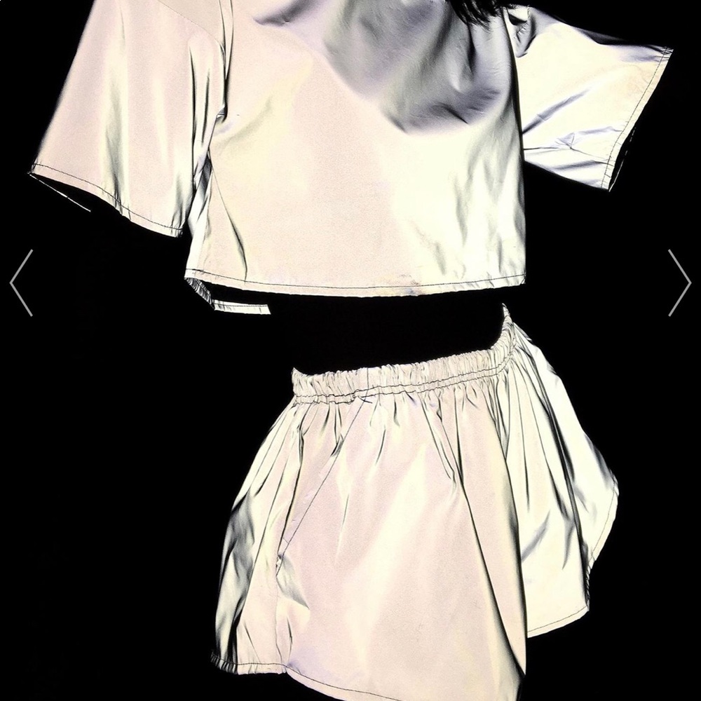 REFLECTIVE DOLLS KILL 2 PIECE SET